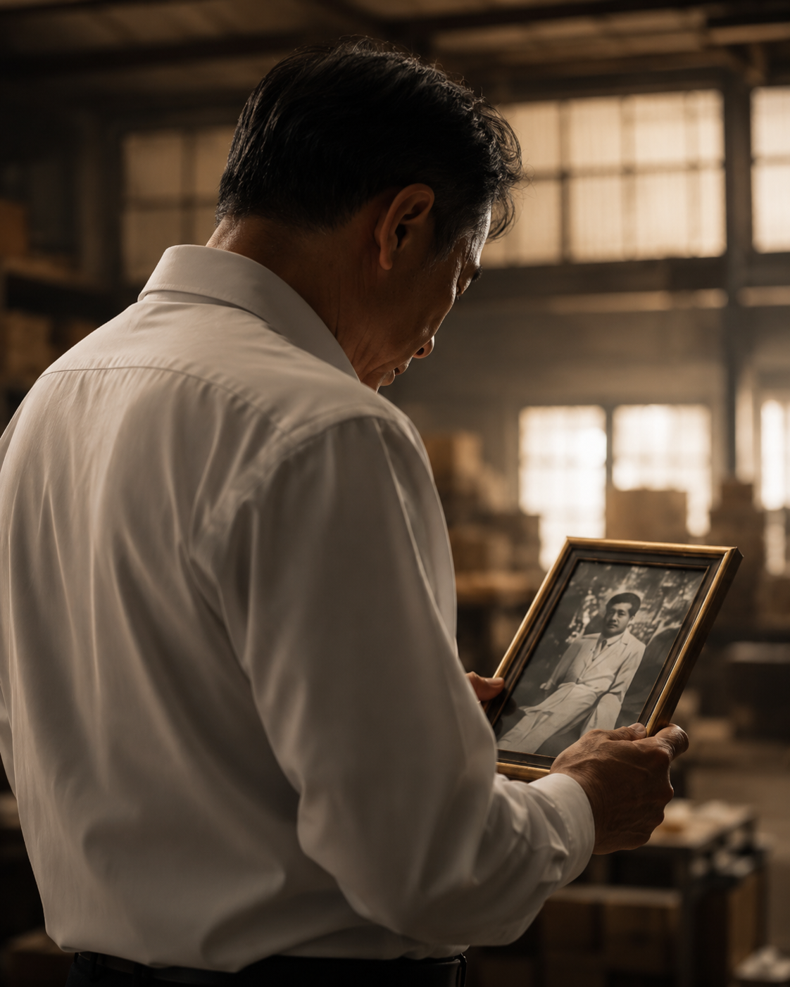 商務人士側影